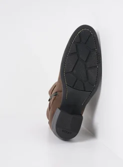 Wolky Zavalla HV - bruin nubuck<DAMES Cowboylaarzen|Herfst/Winter