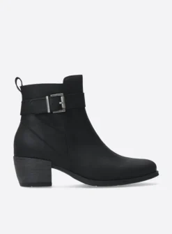 Wolky Zavalla HV - zwart nubuck<DAMES Herfst/Winter|Enkellaarsjes